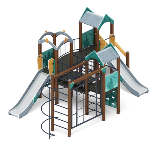 Городок (Тайга) - ДИК 2.01.3.02-03 - Игровой комплекс H=1200