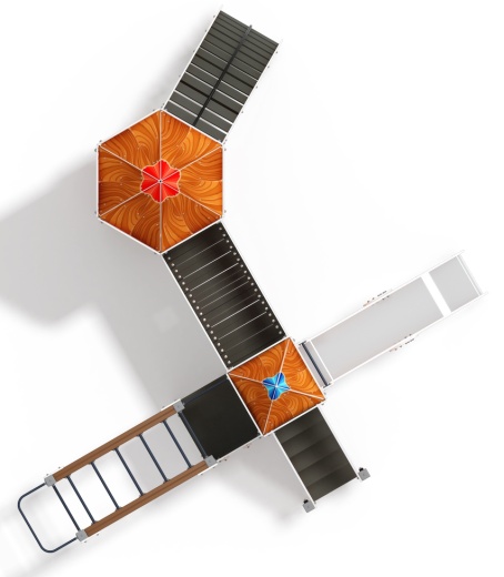 Карандаши - ДИК 2.26.03-01.С - Игровой комплекс Н=1200