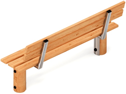 Скамья (лиственница) МФ 42.04.02-Л