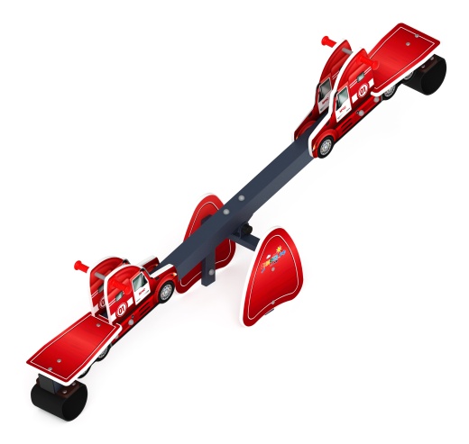 Качалка балансир Пожарная машина - ИО 21.М.03.01-П.01