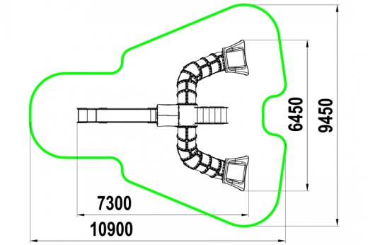 Игровой комплекс "Дракон Большой" ИКС-1.303