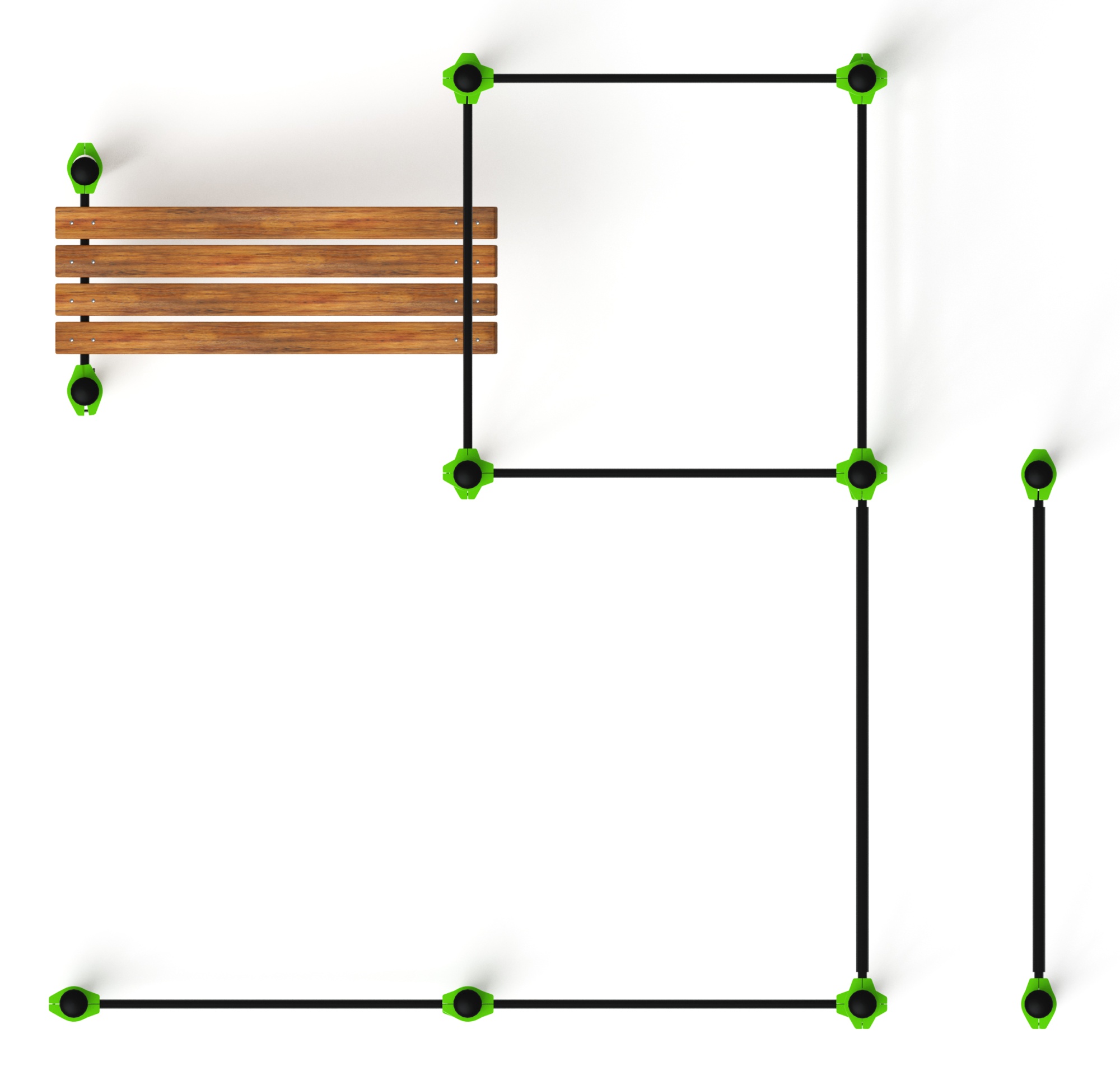Воркаут 108 зеленый ВТ 12.21-02