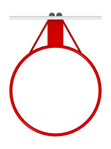 Щит баскетбольный (Черно-белый) - СО 2.70.01-02