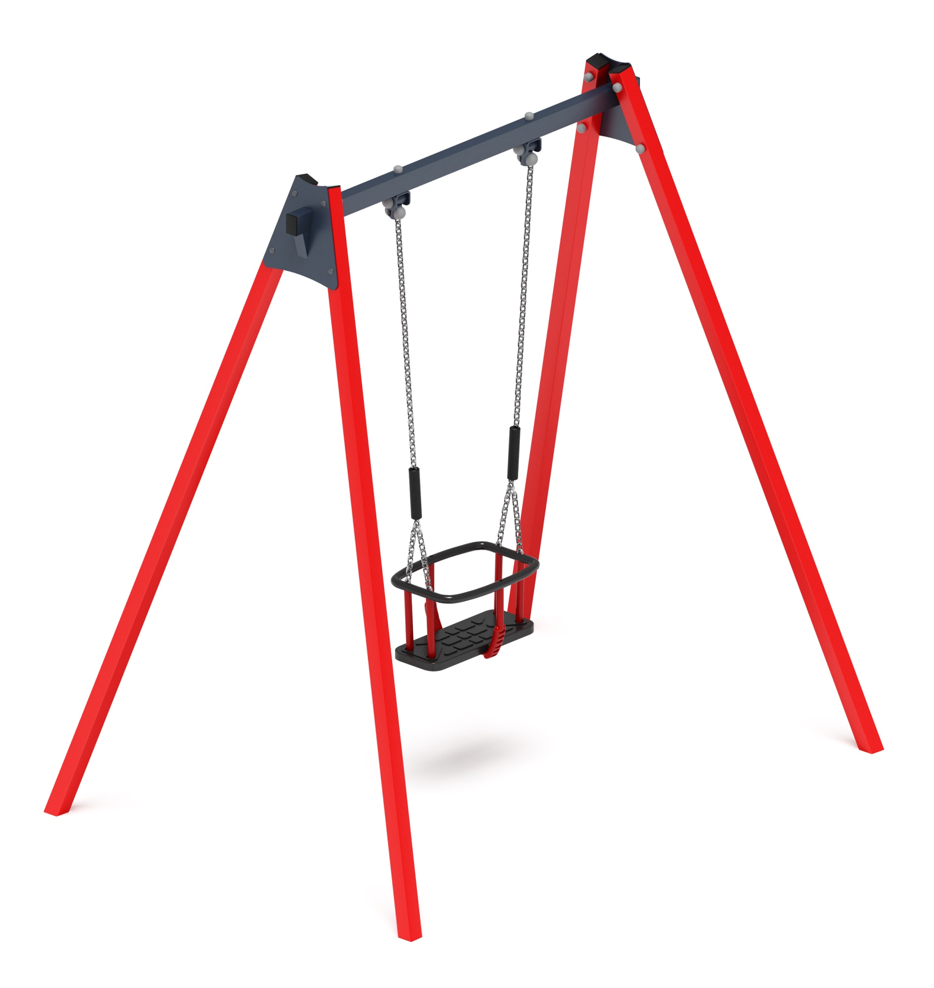 Качели М1 (красный) - ИО 11.М.04.03-01