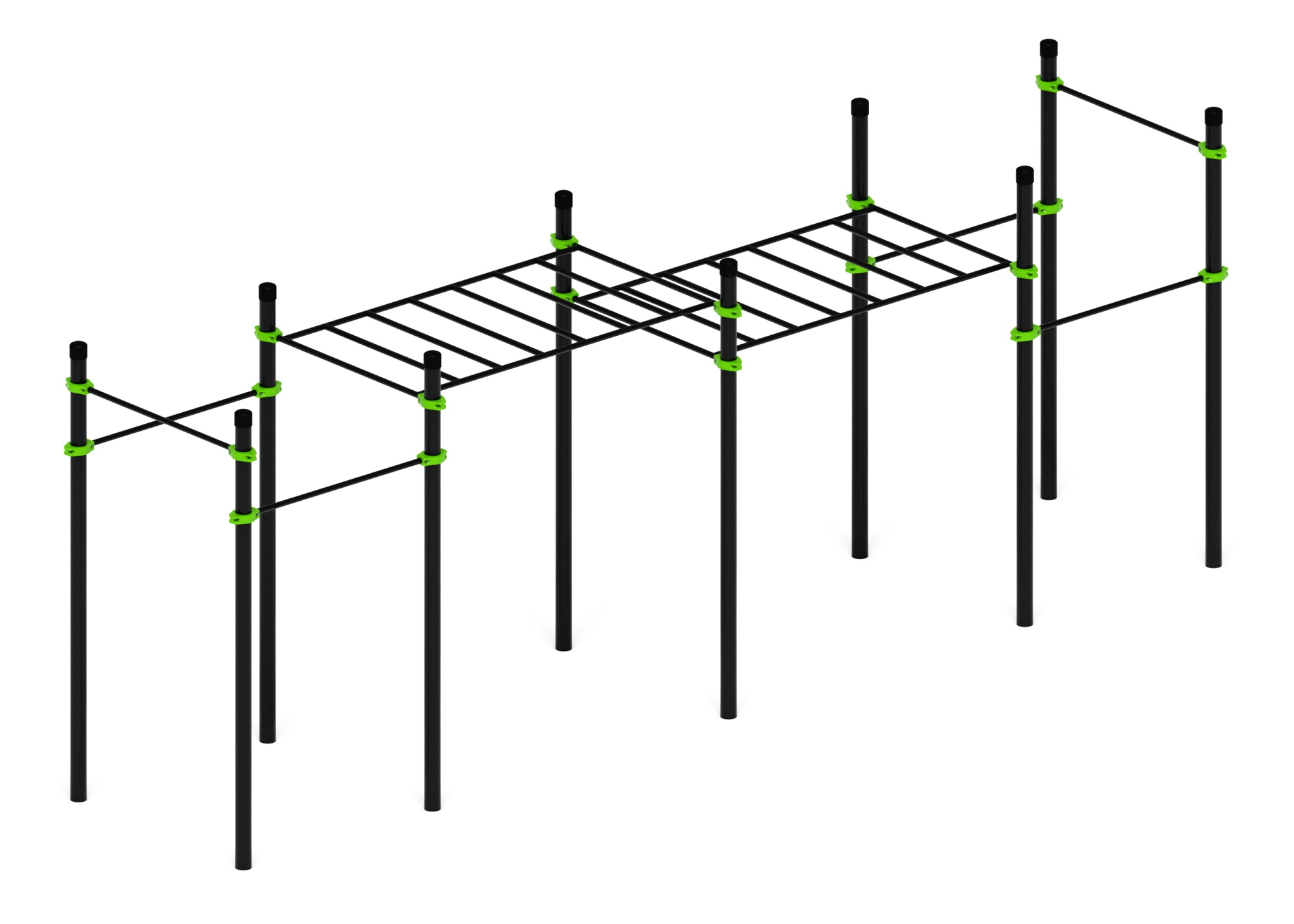 Воркаут 108 зеленый ВТ 12.20-02