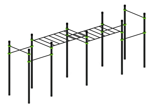 Воркаут 108 зеленый ВТ 12.20-02