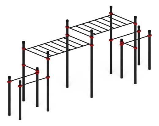 Воркаут 89 красный ВТ 11.26-01