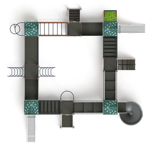 Остров детства (Город) - ДИК 2.01.8.02-01 - Игровой комплекс H=1200 H=2000