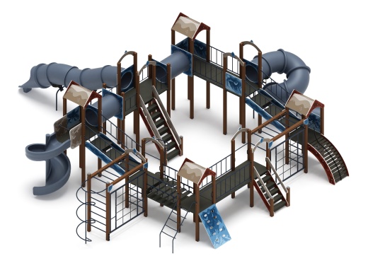 Остров детства (Алтай) - ДИК 2.01.8.02-34 - Игровой комплекс H=2000