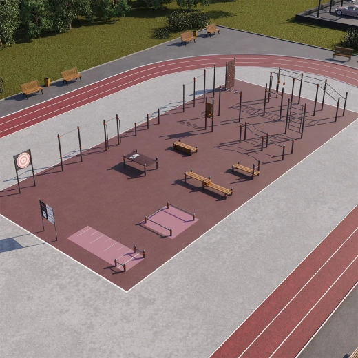 Спортивная площадка ВФСК-6