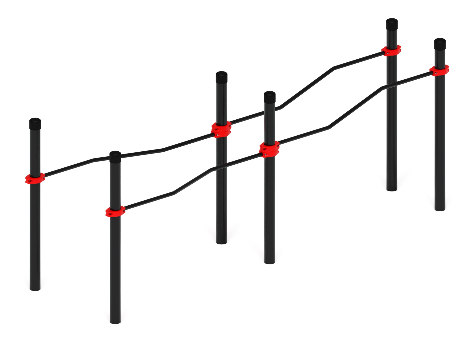 Воркаут ЛОВ 108 красный ВТ 102.17-01