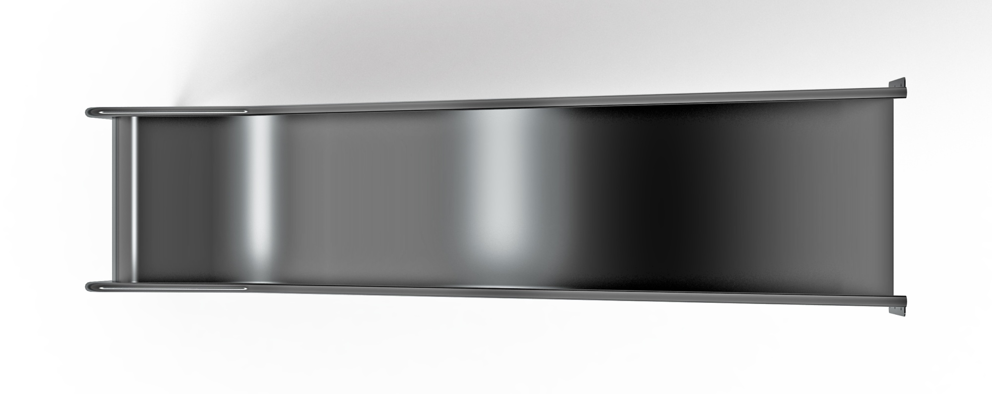 Горка из нержавеющей стали приставная 1200 SNP 1200.470-02