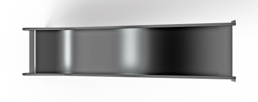 Горка из нержавеющей стали приставная 1200 SNP 1200.470-02