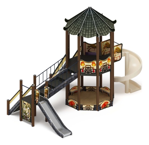 Карнавал (Шанхай) - ДИК 2.22.02-02 - Игровой комплекс H=1200 H=2000