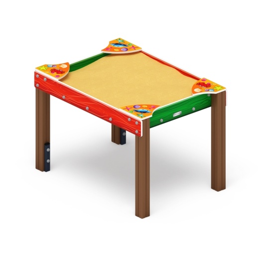 Песочница Солнышко - ДОВ 50.01.02-02 - Забота (Ракушки) Н-1000