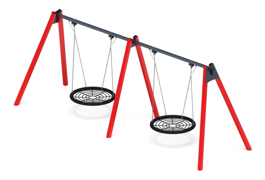 Качели-гнездо М2 (красный)  - ИО 12.М.05.05.01-01