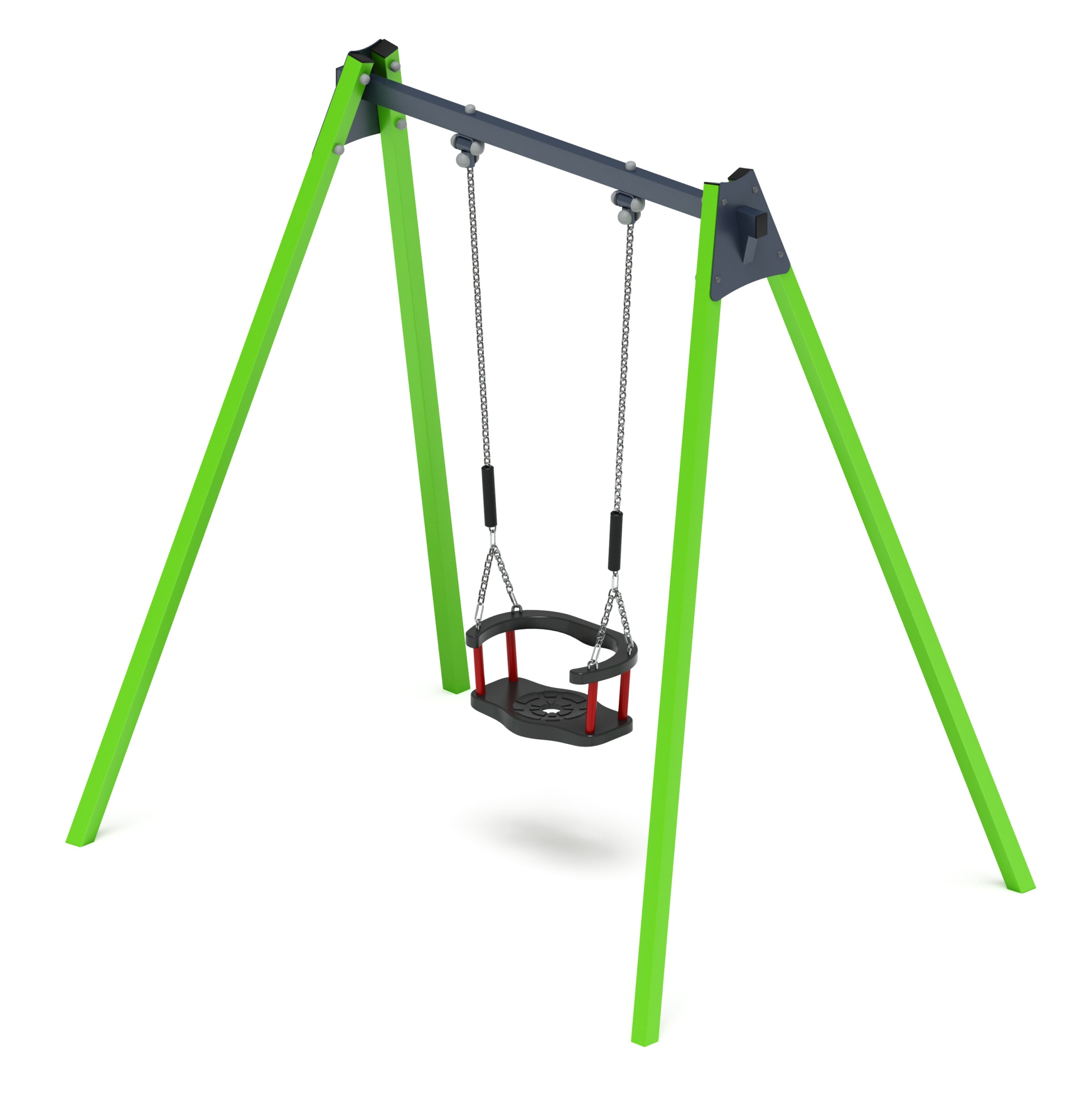 Качели М1 (зеленый) - ИО 11.М.01.03-02