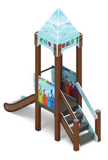 Горка - ИО 41.15.01-21 - Королевство (Коты) H=750