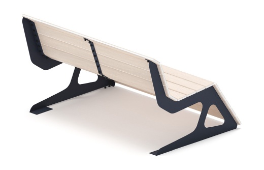 Скамья - МФ 42.02.05-11 (Беленый дуб) Д:1500  (под анкера)