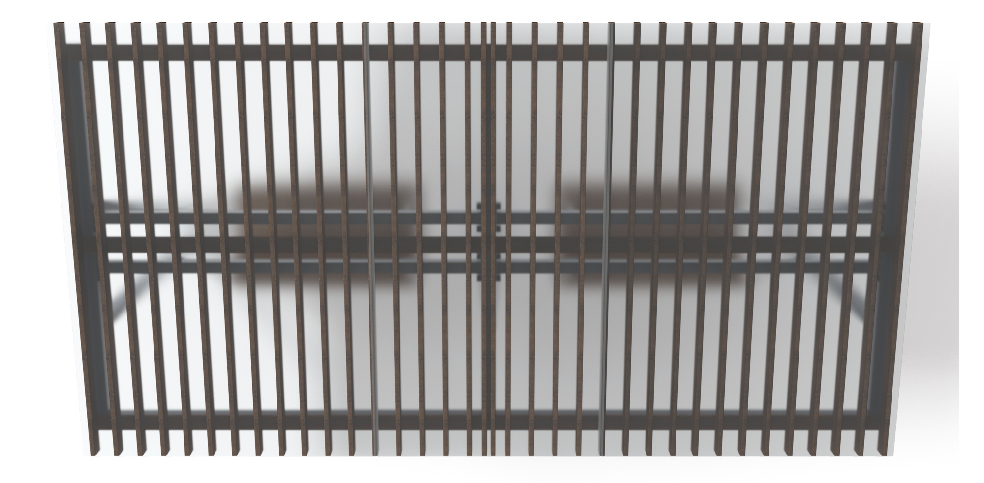 Пергола тент с качелями (наклоная) - МФ 78.03.02 /с поликарбонатом/