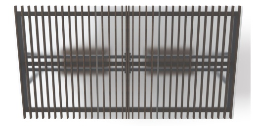 Пергола тент с качелями (наклоная) - МФ 78.03.02 /с поликарбонатом/