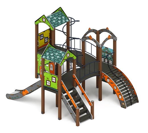 Городок (Город) - ДИК 2.01.3.03-01 - Игровой комплекс H=1200