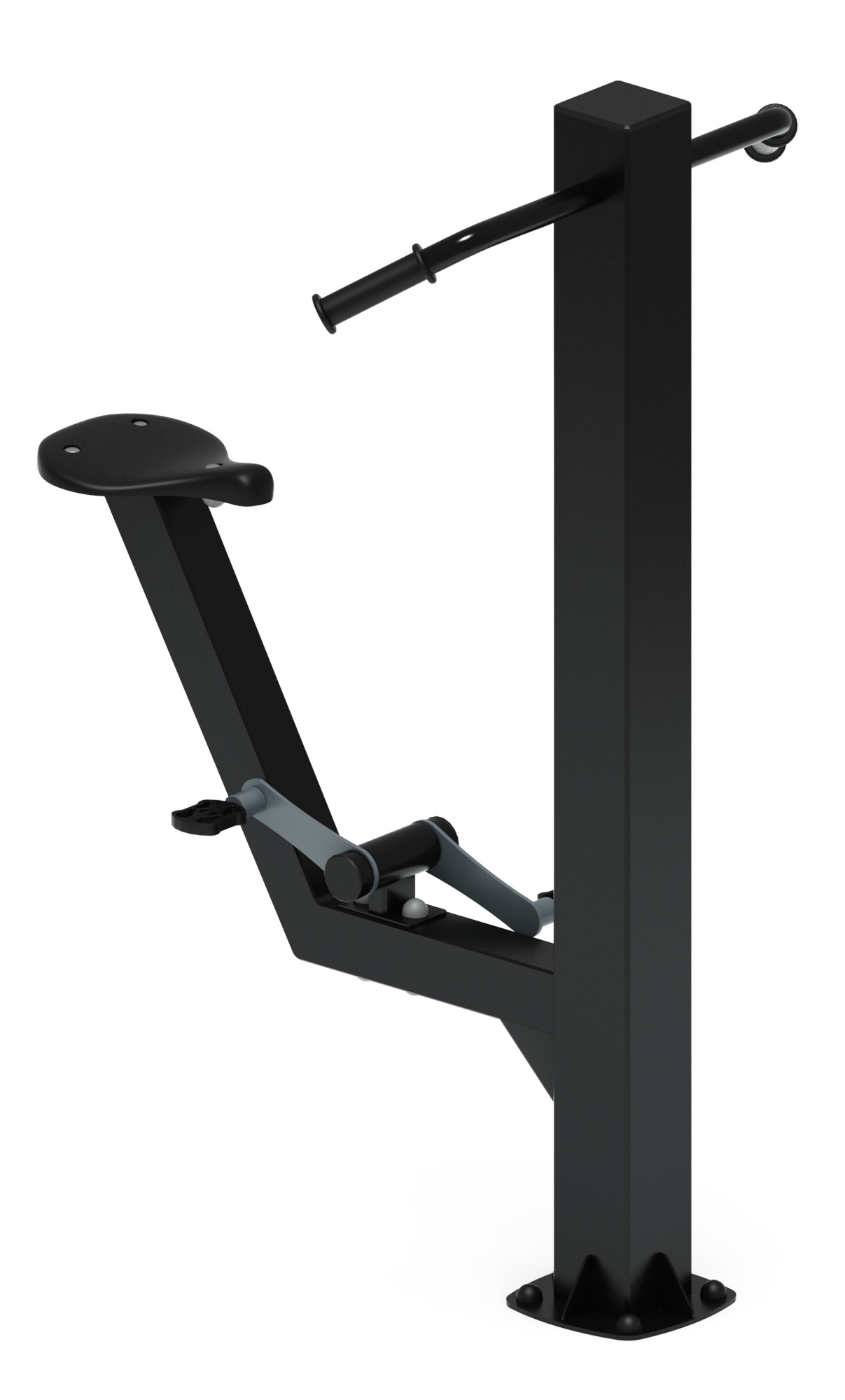 Вело (серый) - Уличный тренажер - СТ 016-13