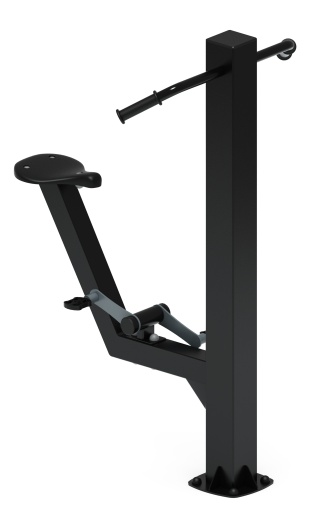 Вело (серый) - Уличный тренажер - СТ 016-13