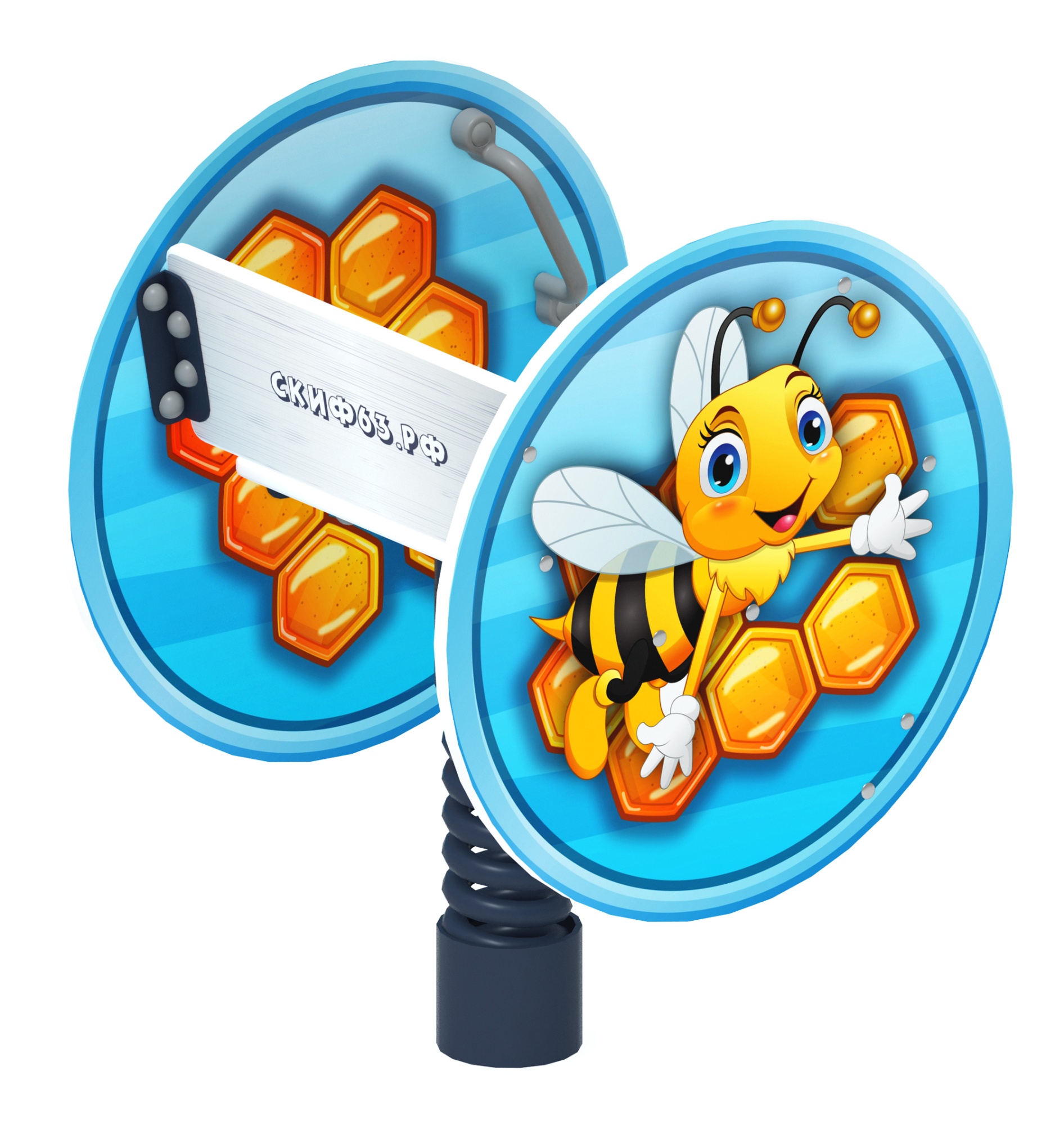 Пчелка - Качалка на пружине - ИО 22.01.14-И1