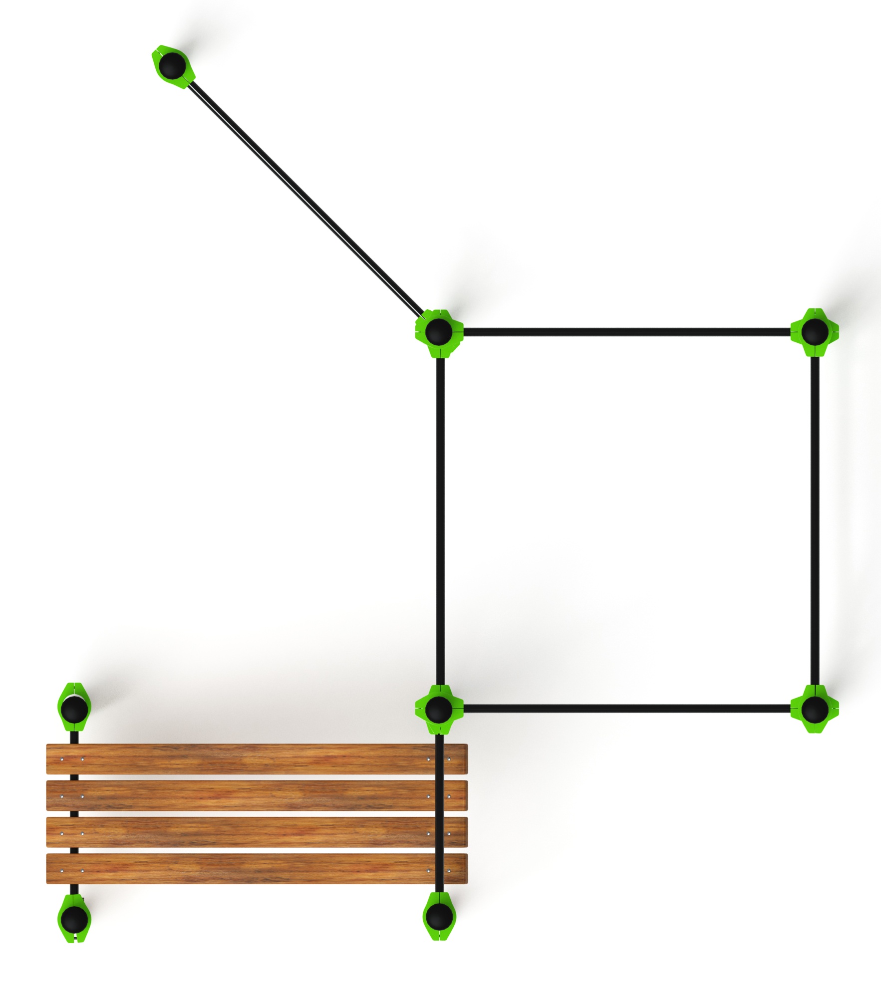 Воркаут 108 зеленый ВТ 12.17-02