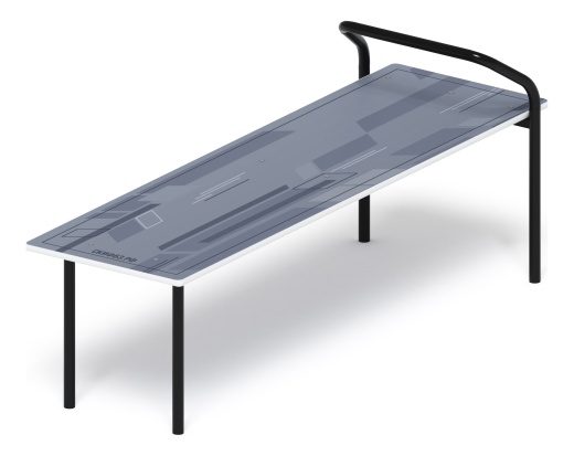 Скамья для пресса (серый) - СО 2.40.05-03