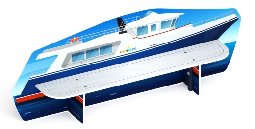 Яхта - Скамейка детская - МФ 41.03.02