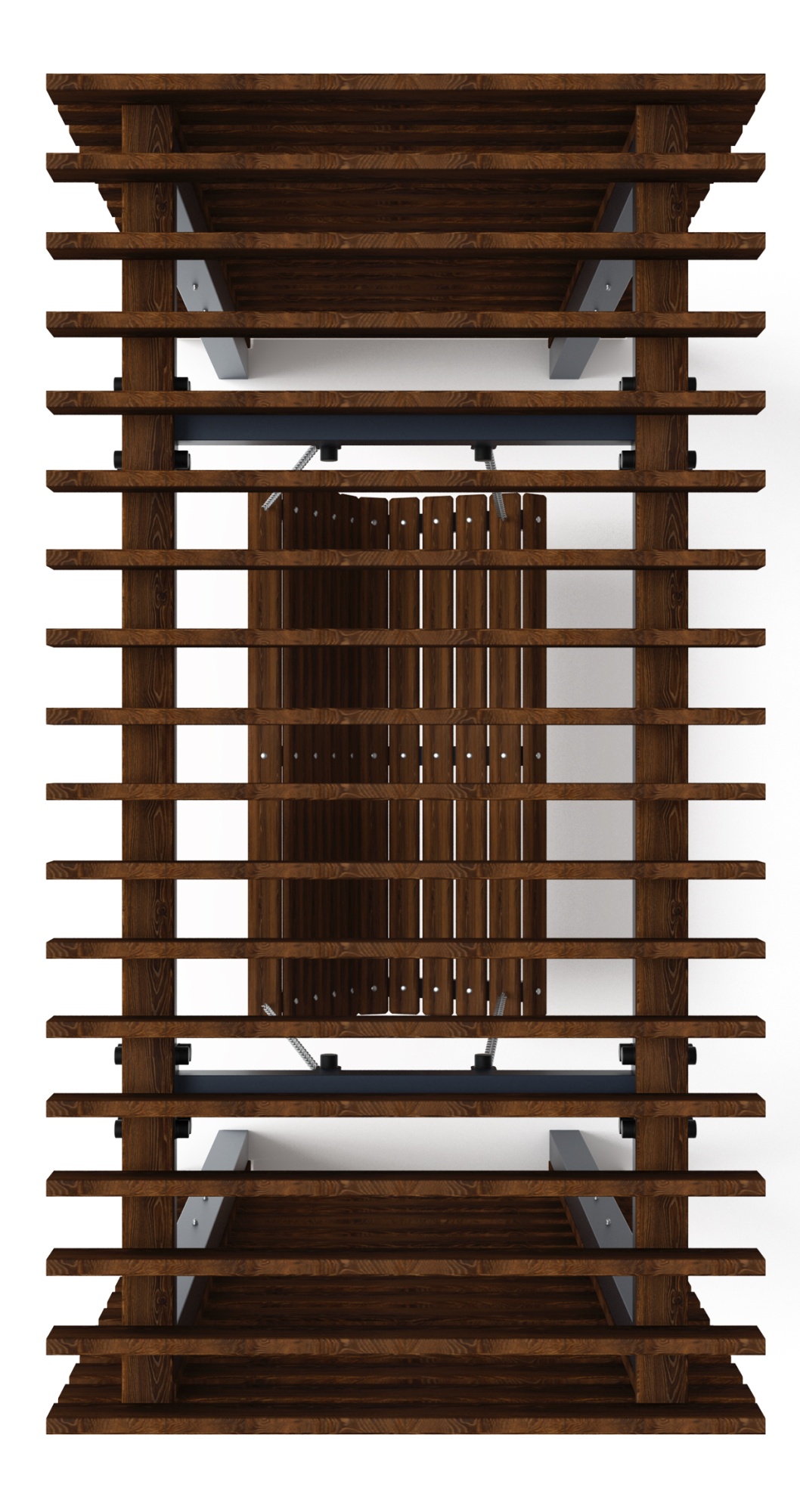 Пергола с качелями - МФ 78.01.02-01 /без поликарбоната/