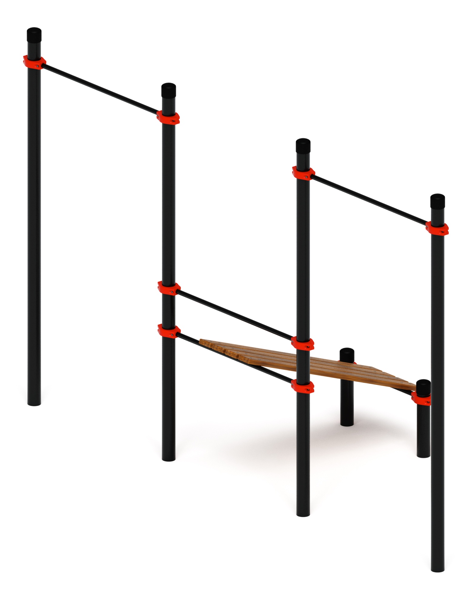 Воркаут 108 красный ВТ 12.14-01