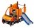 Машинка (оранжевый) тип 1 - ДИК 1.03.1.01-01 - Игровой комплекс H=750