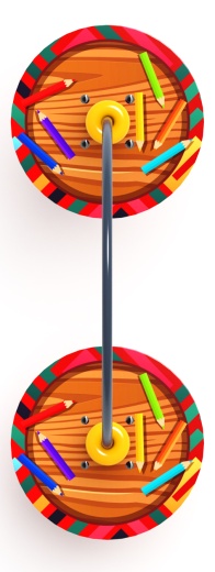 Счеты со столиком (карандаши) - Игровая панель - МФ 22.01.06-01.И1