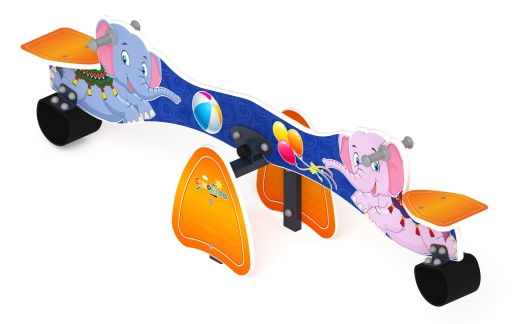 Качалка балансир Слоники - ИО 21.Д.01.02 - Космопорт (Сафари)