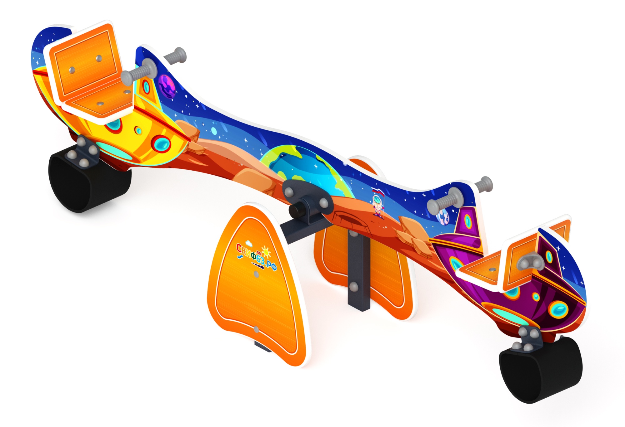 Качалка балансир со спинкой - ИО 21.Д.14.01 - Космопорт