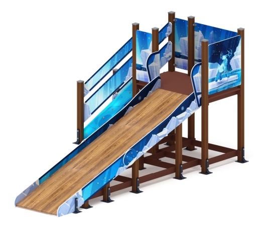 Горка Зима (снежная королева) (под анкера) - ИО 49.01.01-14.И1 - Н=1500