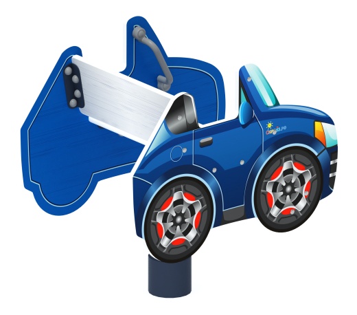 Кабриолет - Качалка на пружине машинка мини - ИО 22.03.04-И1