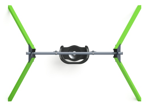 Качели М1 (зеленый) - ИО 11.М.01.03-02