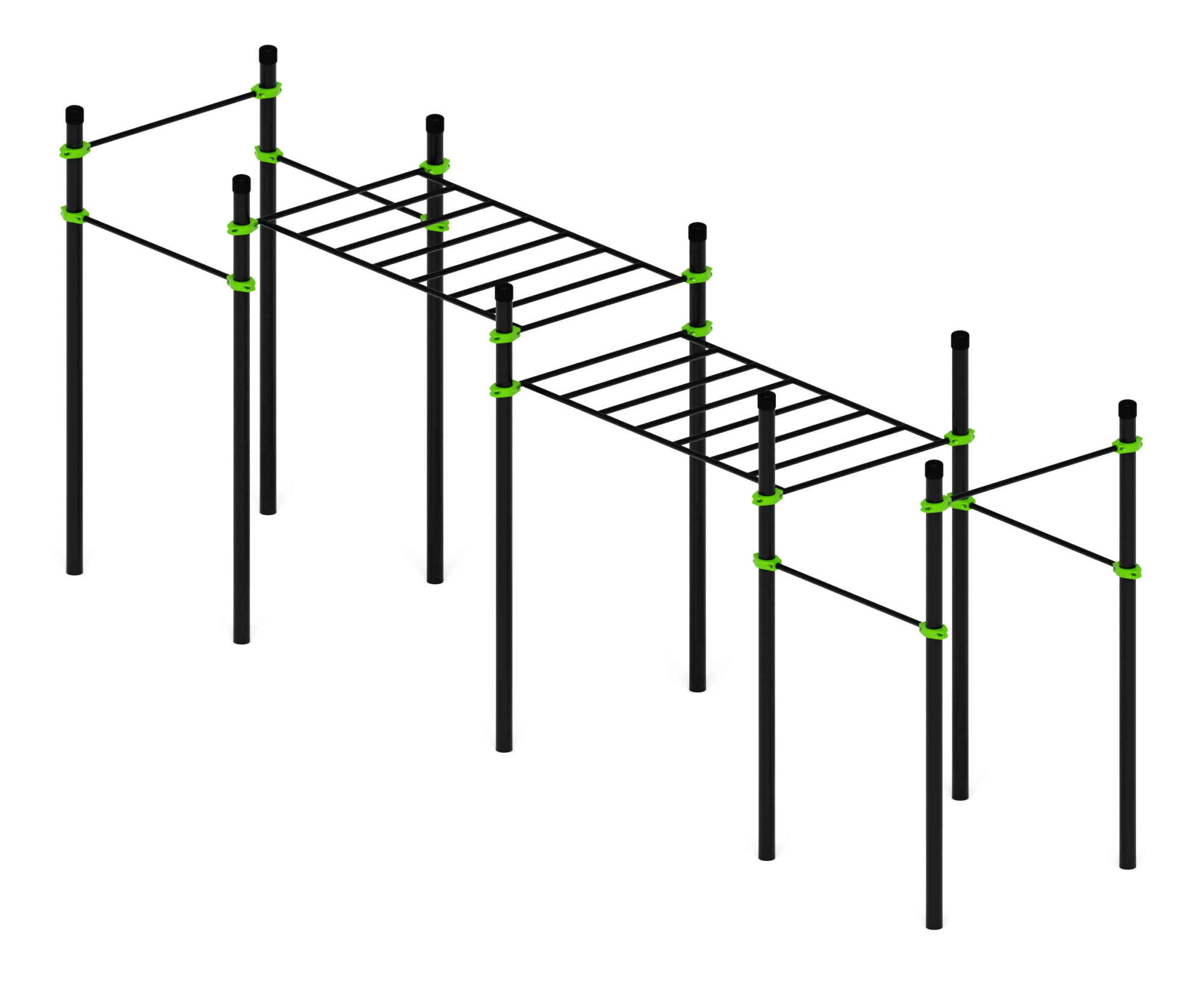Воркаут 108 зеленый ВТ 12.20-02