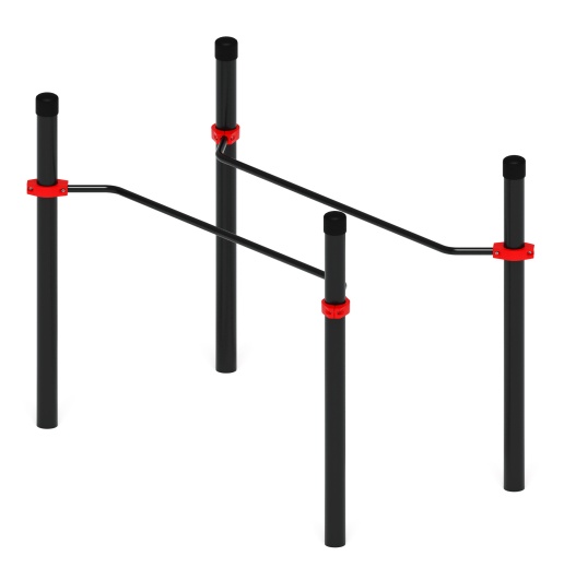 Воркаут ЛОВ 108 красный ВТ 102.01-01