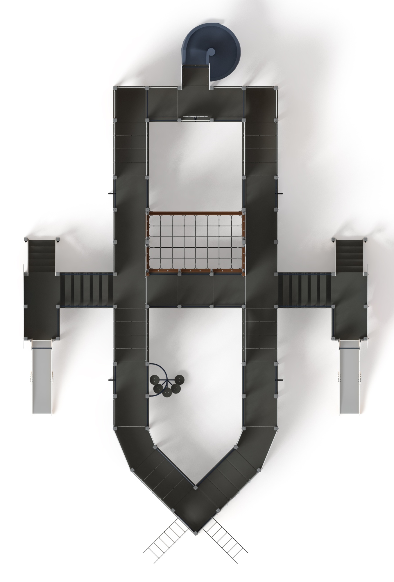 Пароход (Немо)  - ДИК 2.03.3.05-02 - Игровой комплекс H=1200 H=2000