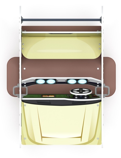 Джип Сафари - Качалка на пружине двухместная машинка - ИО 23.03.05-10