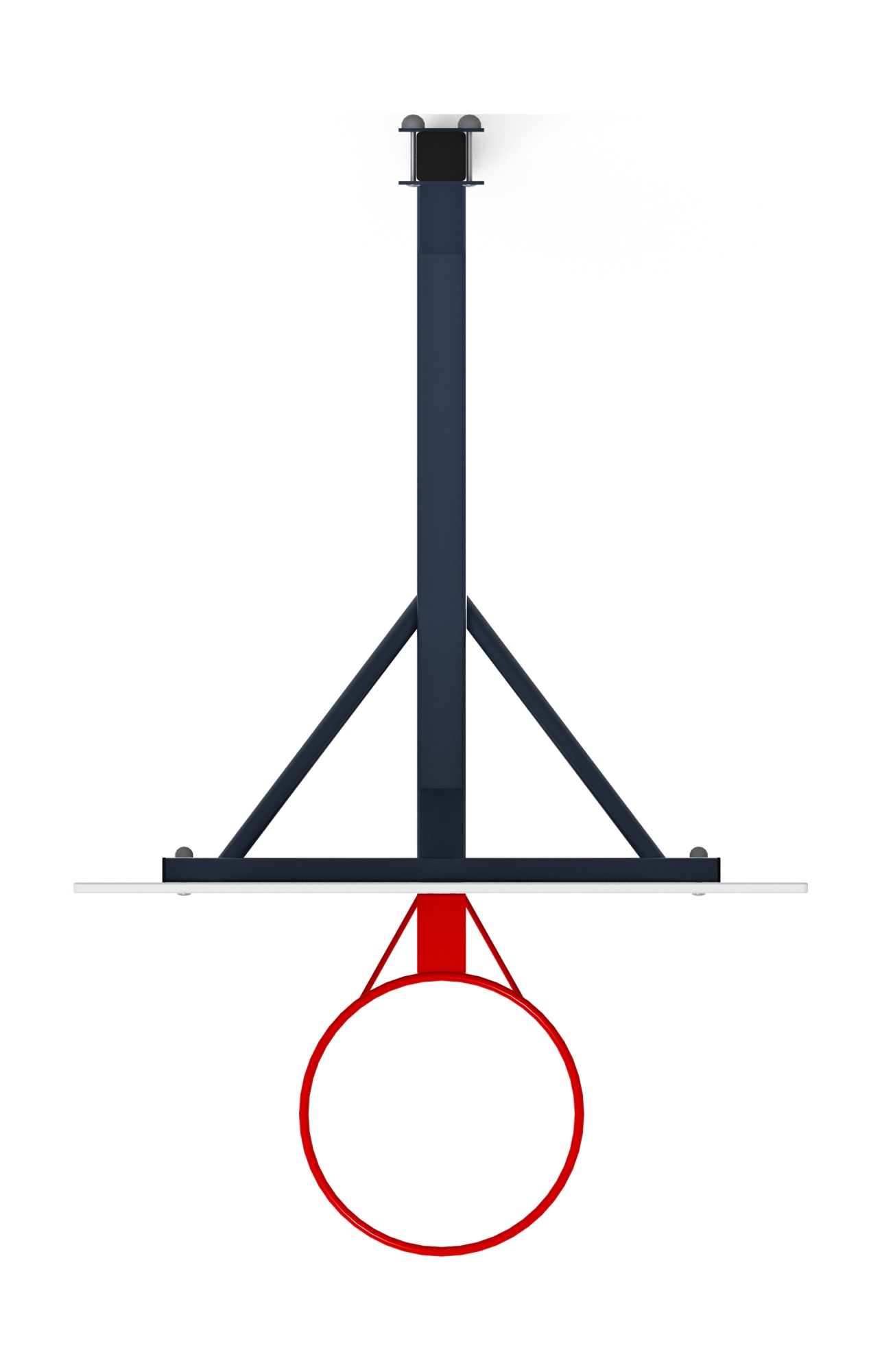 Стойка баскетбольная (черно-белый) - СО 2.70.02-02