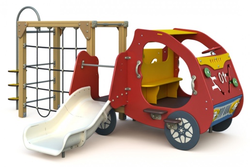 Машинка "Пожарная" со спорт ядром МФ-1.5