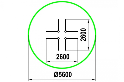 Брусья "Жук" W-03-006