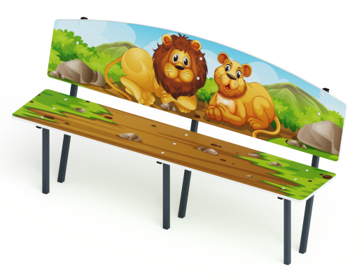 Скамейка детская Саванна - МФ 41.01.01-01.И1