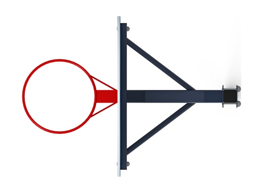 Стойка баскетбольная мини (абстракция) - СО 1.70.01-01